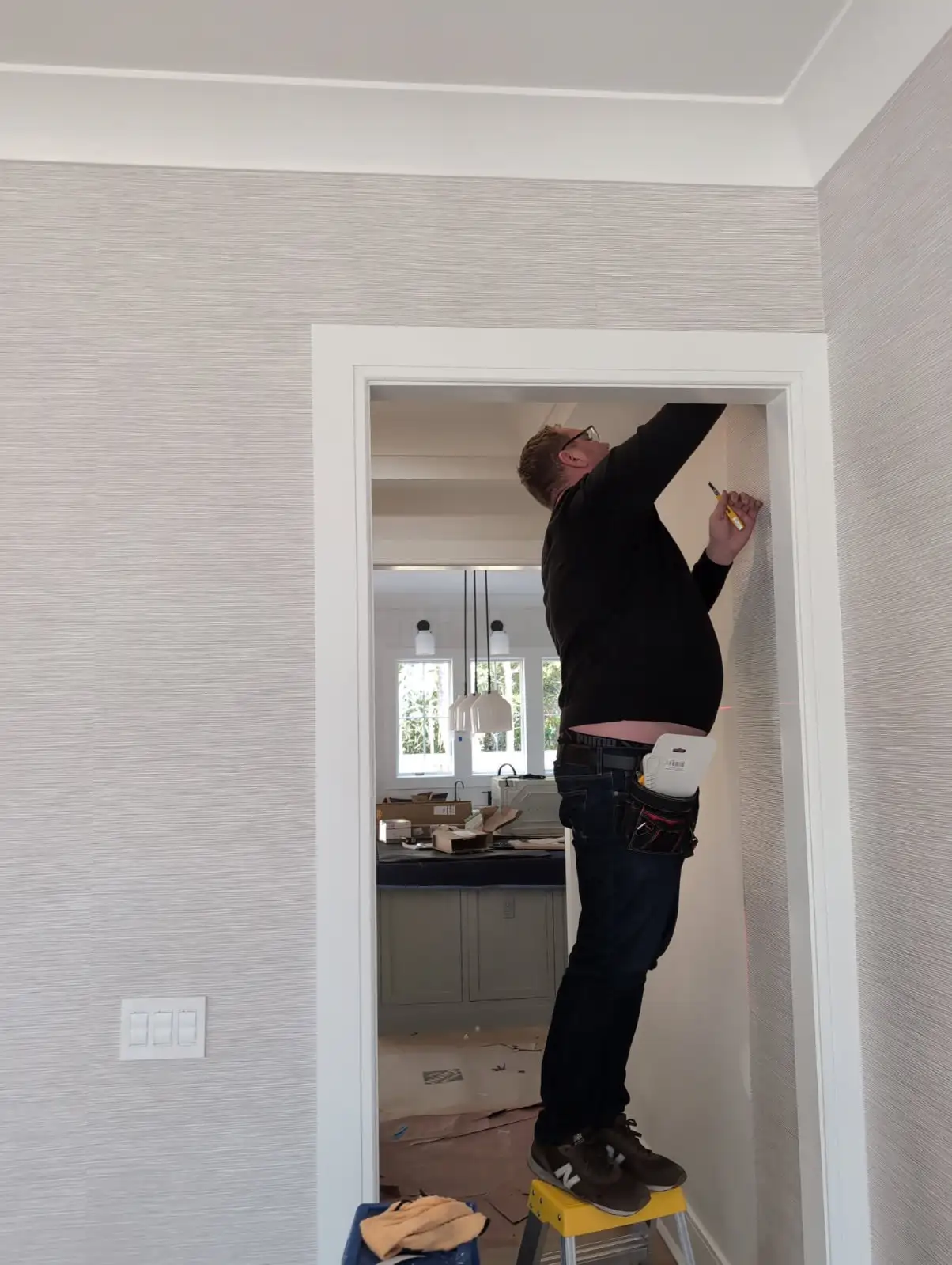Surface preparation specialist at Reno Wallpaper Installations