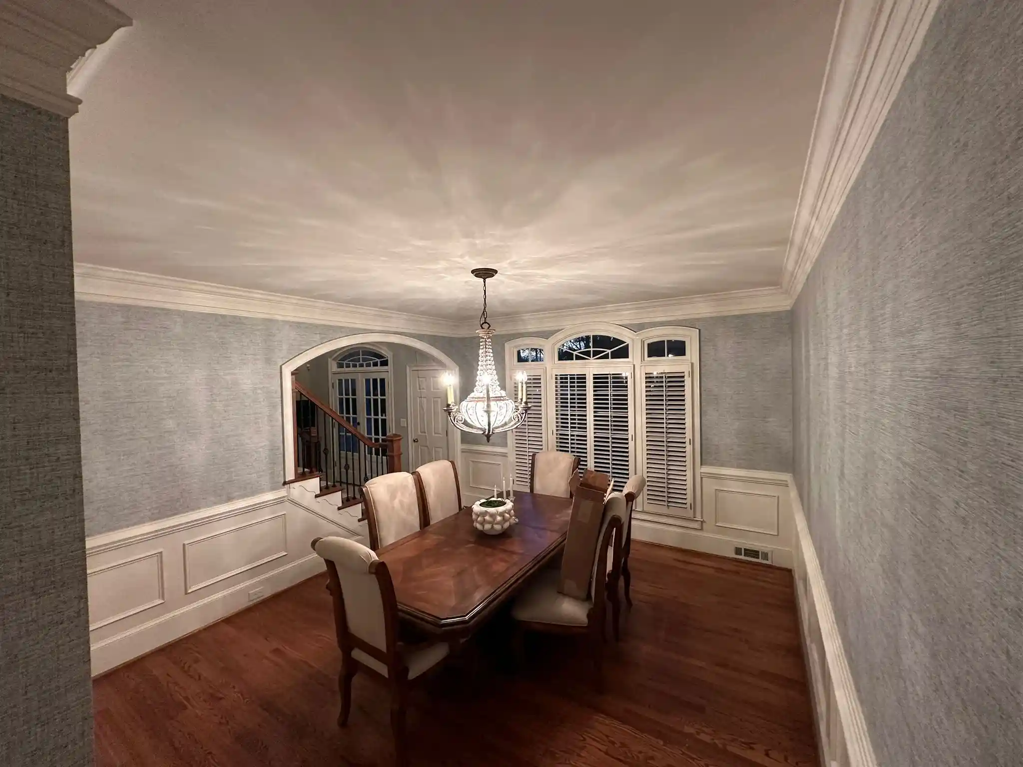 Historic home wallpaper restoration in Reno