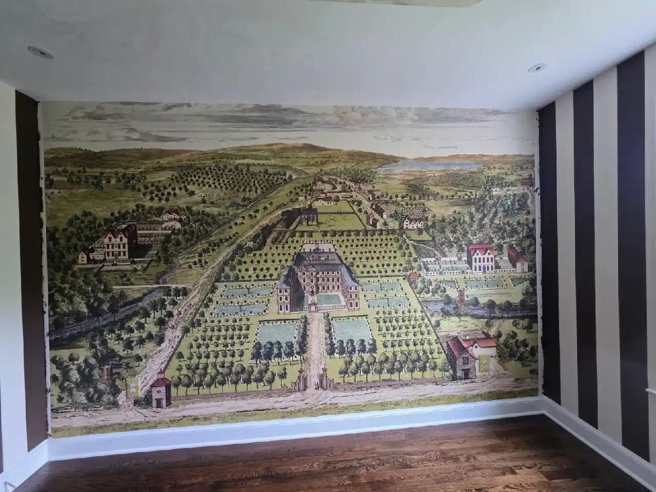 Wallpaper project in Sun Valley residence