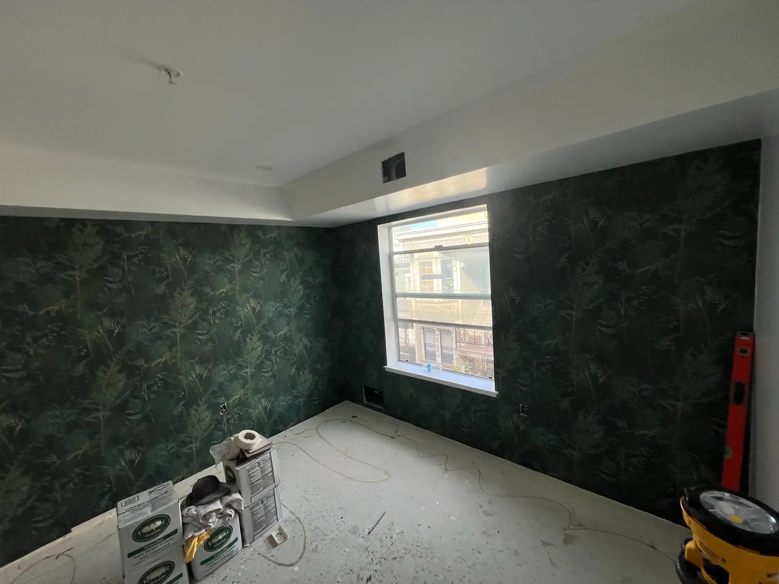 Wallpaper installation in Taunton